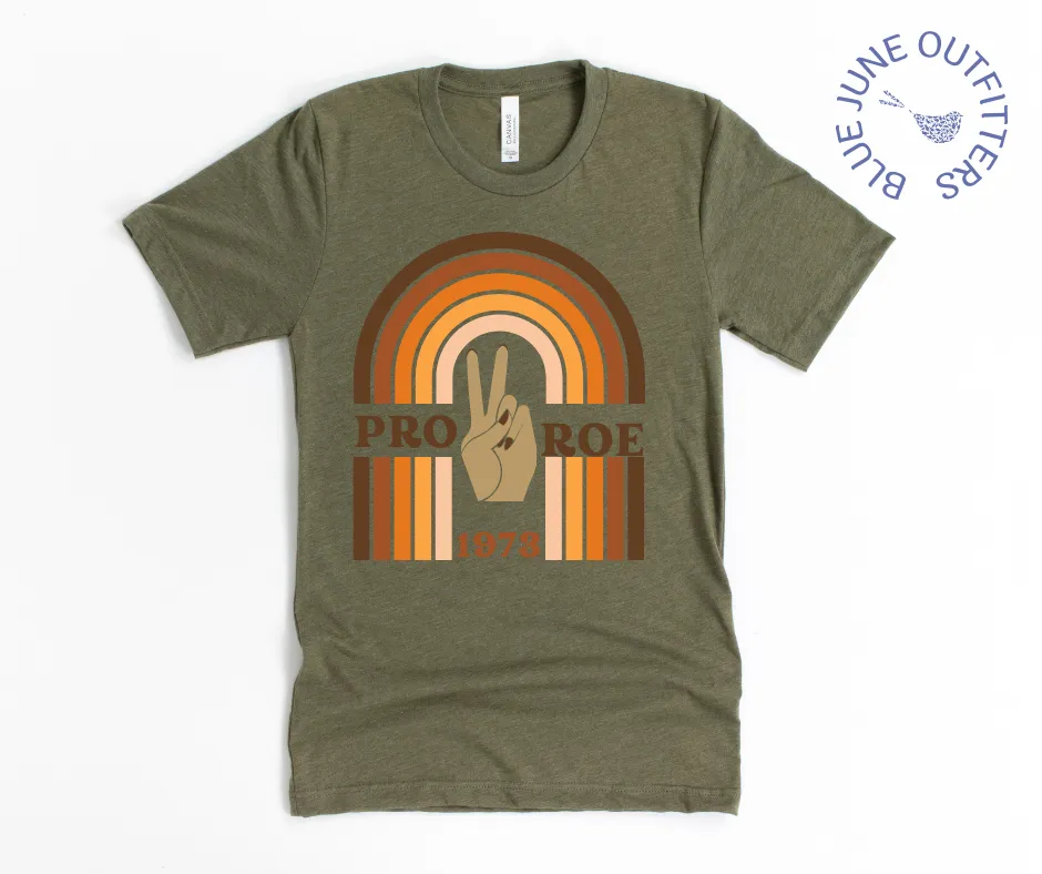 Retro Pro Roe 1973 | Feminist Tee