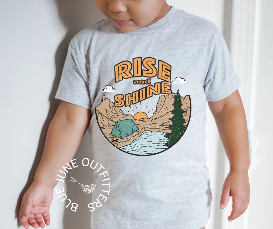 Rise and Shine | Toddler Camping Tee