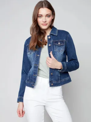 Stretch Denim Jean Jacket