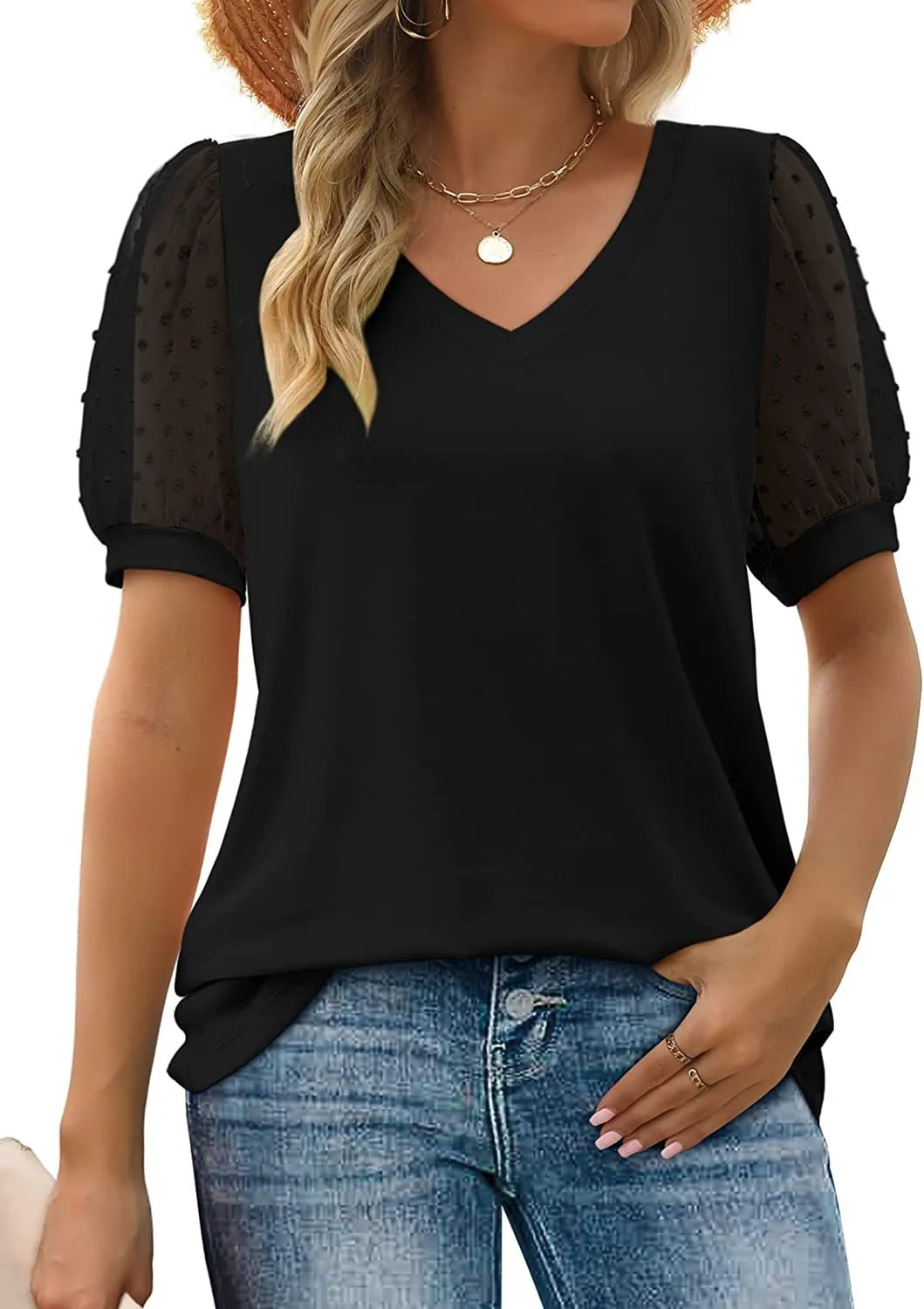 Sylis | Elegant Puff-Sleeve Top