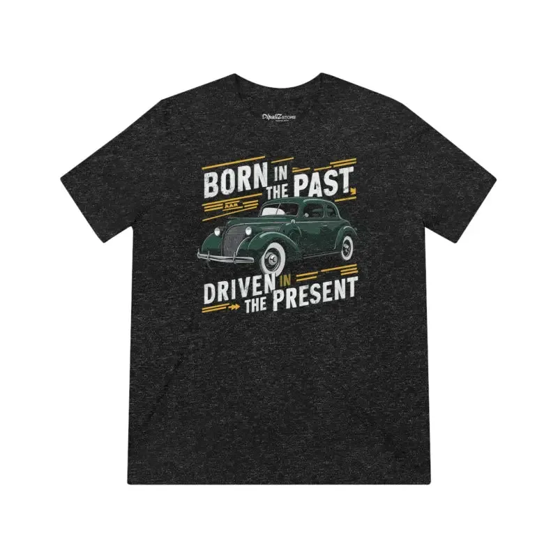 Vintage Car Triblend Tee for Timeless Style