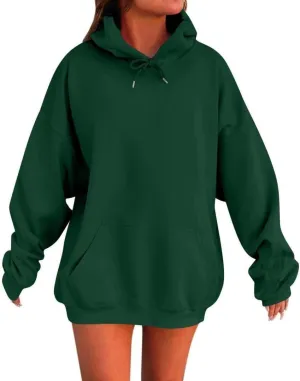 Womens Oversized Hoodies Fleece Sweatshirts Long Sleeve Sweaters Pullover Fall Outfits Winter Clothes